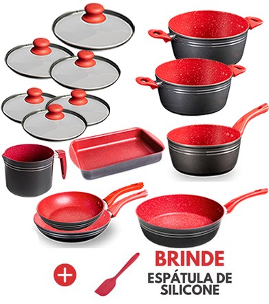 Kit Redsilver Premium 14 peças 45%