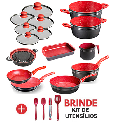 Kit Redsilver Super Completo 15 peças
